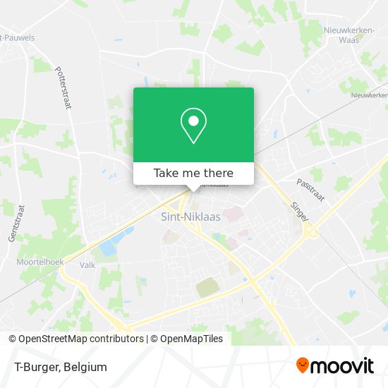 T-Burger map