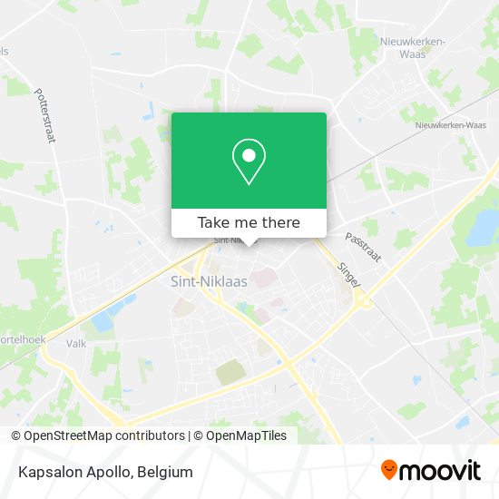 Kapsalon Apollo plan