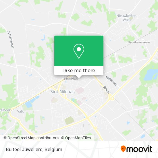 Bulteel Juweliers map