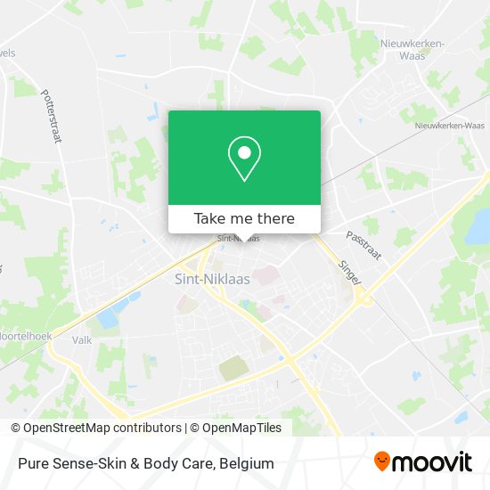 Pure Sense-Skin & Body Care map