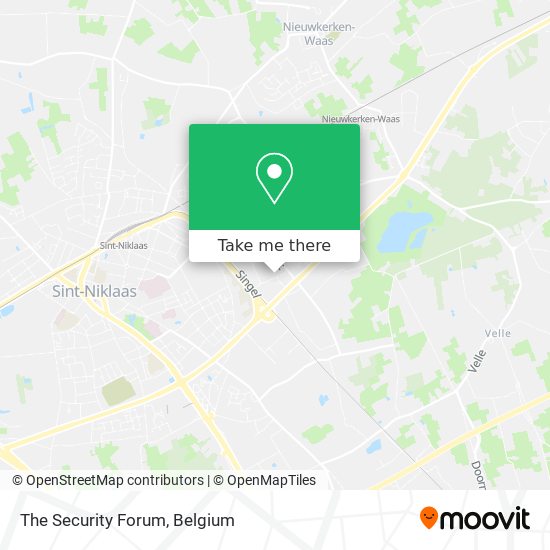 The Security Forum map