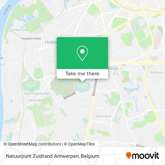 Natuurpunt Zuidrand Antwerpen map