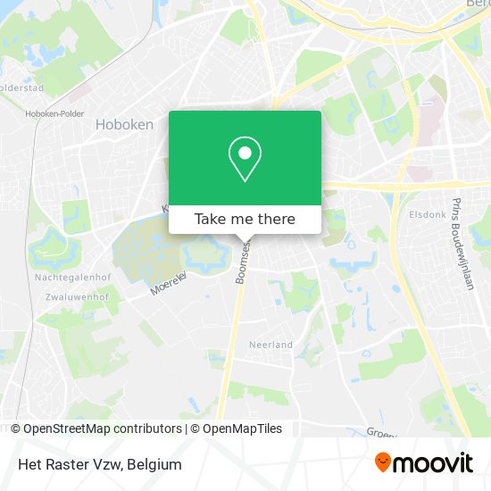 Het Raster Vzw map