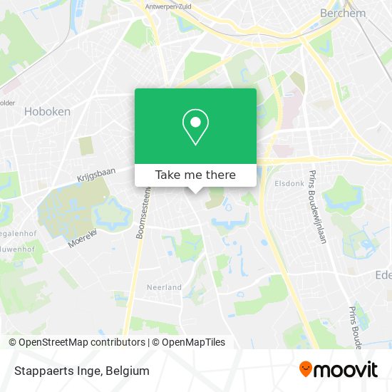 Stappaerts Inge map