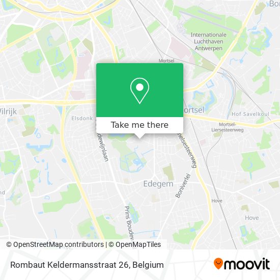Rombaut Keldermansstraat 26 plan