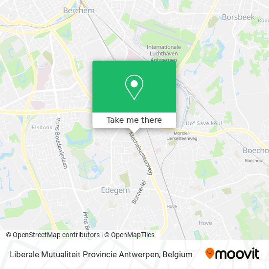 Liberale Mutualiteit Provincie Antwerpen plan