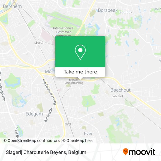 Slagerij Charcuterie Beyens map