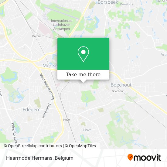 Haarmode Hermans map