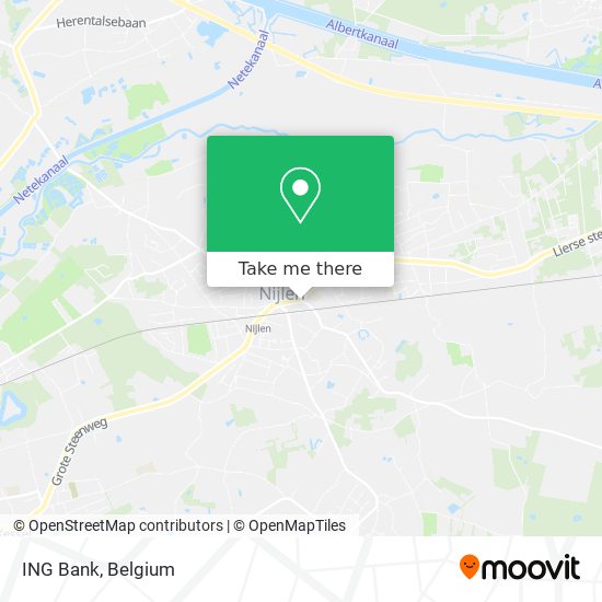 ING Bank map