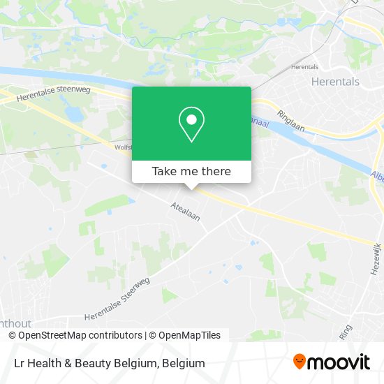 Lr Health & Beauty Belgium map