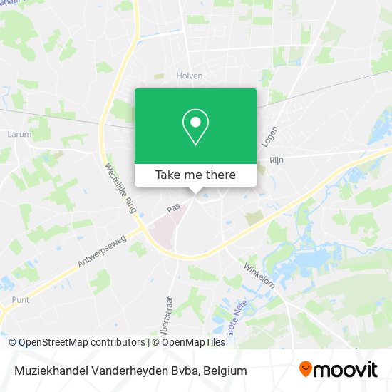 Muziekhandel Vanderheyden Bvba map