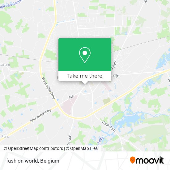 fashion world map