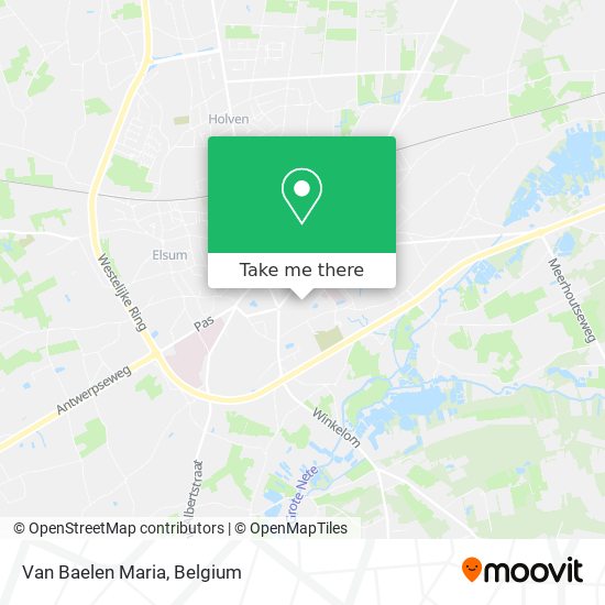 Van Baelen Maria map