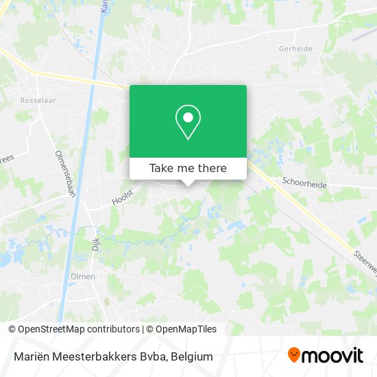 Mariën Meesterbakkers Bvba plan