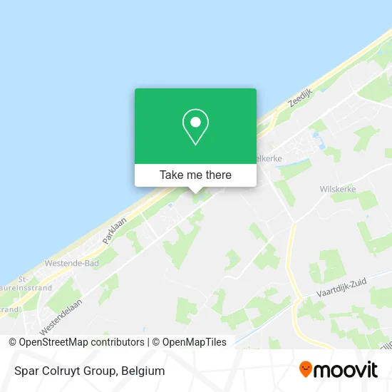 Spar Colruyt Group map
