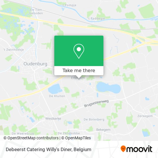 Debeerst Catering Willy's Diner map