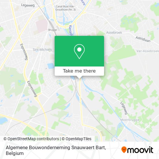 Algemene Bouwonderneming Snauwaert Bart map