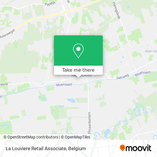 La Louviere Retail Associate map