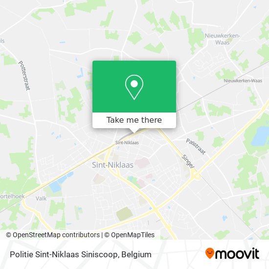 Politie Sint-Niklaas Siniscoop map