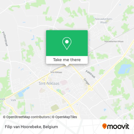 Filip van Hoorebeke map