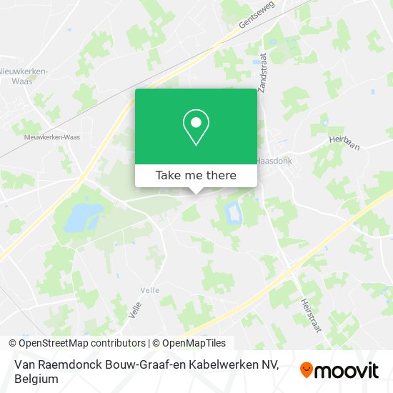 Van Raemdonck Bouw-Graaf-en Kabelwerken NV map