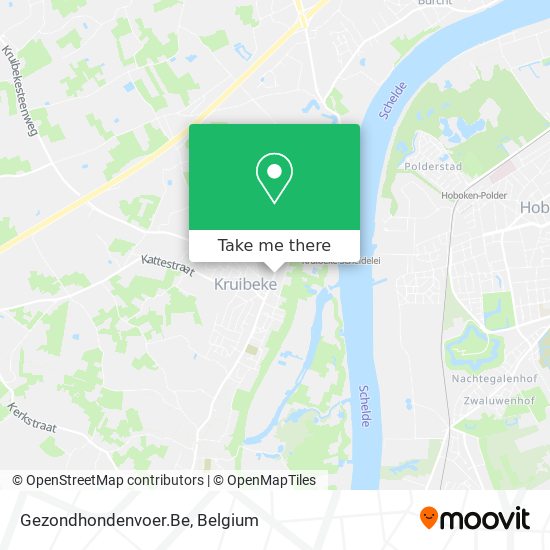 Gezondhondenvoer.Be map