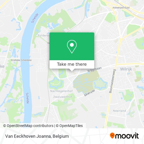 Van Eeckhoven Joanna map