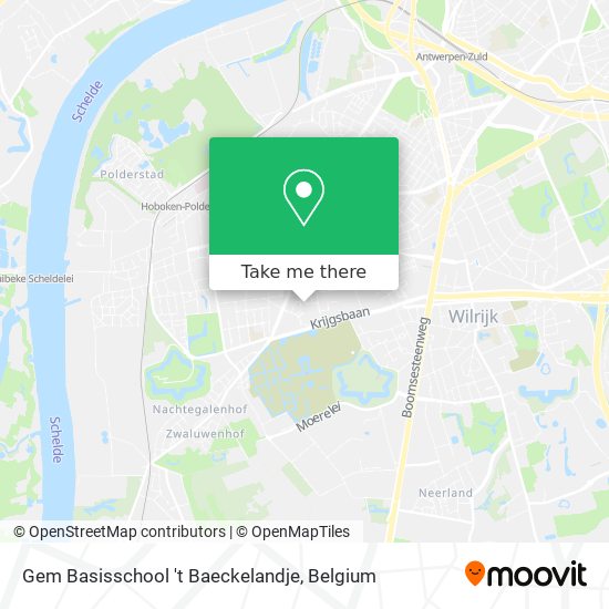 Gem Basisschool 't Baeckelandje plan