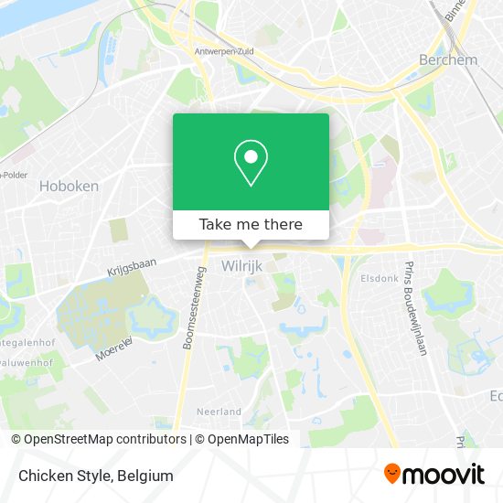 Chicken Style map
