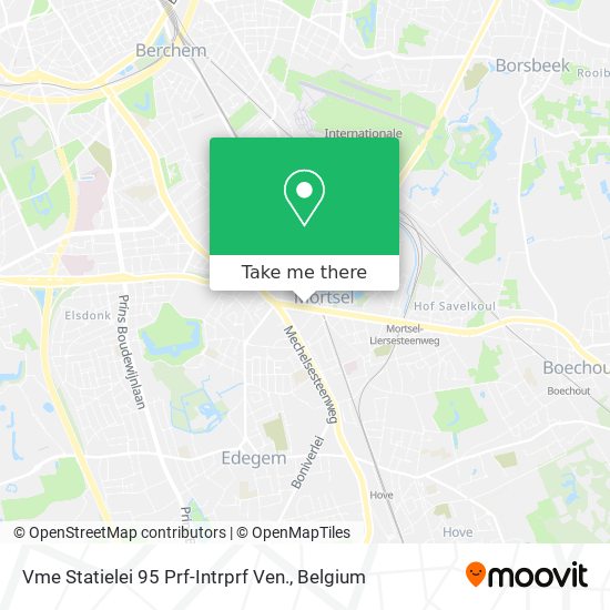 Vme Statielei 95 Prf-Intrprf Ven. map