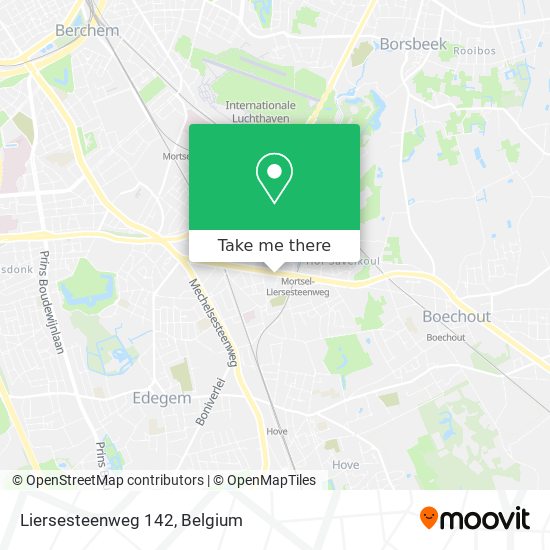 Liersesteenweg 142 plan