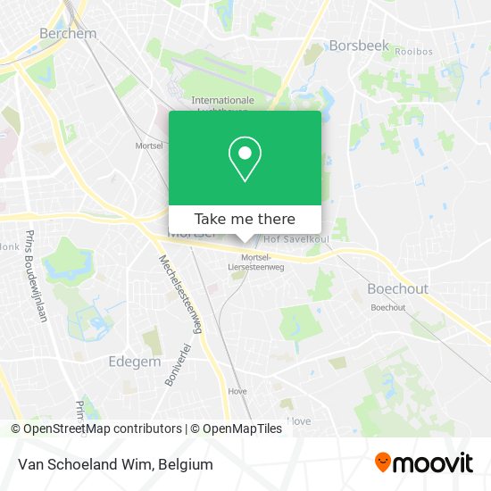 Van Schoeland Wim plan