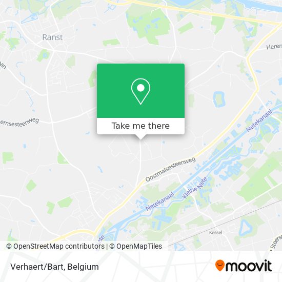 Verhaert/Bart map