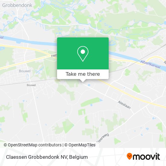 Claessen Grobbendonk NV map