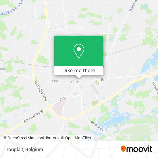 Touplait map