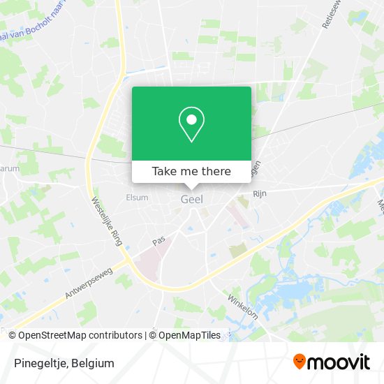 Pinegeltje map