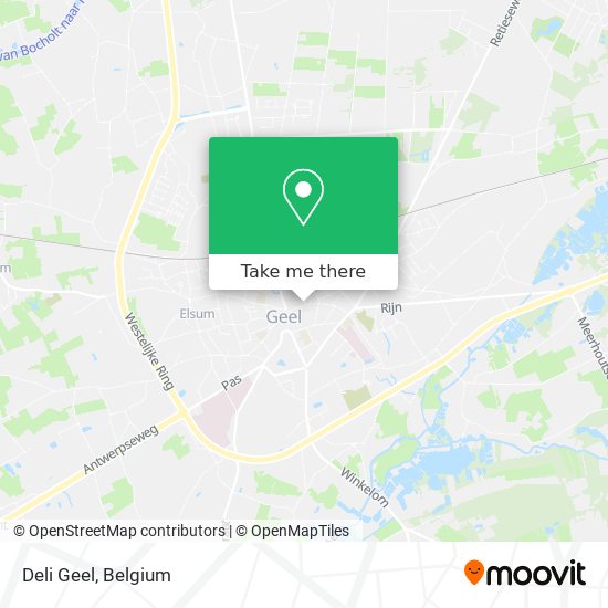 Deli Geel map