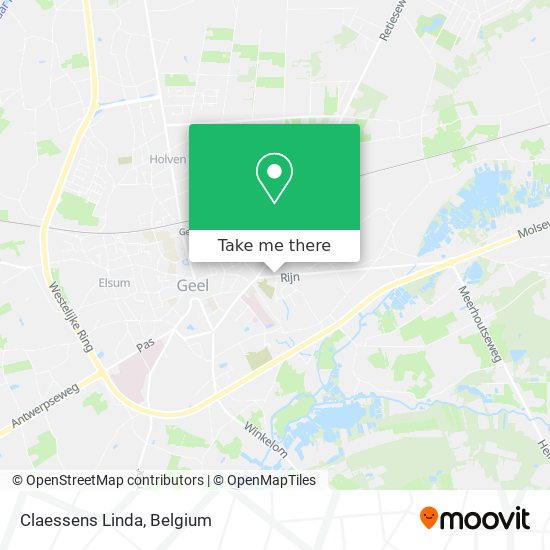 Claessens Linda map