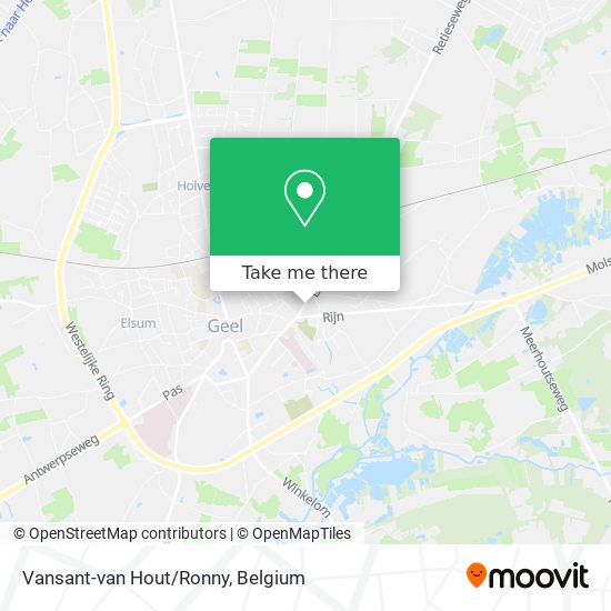 Vansant-van Hout/Ronny map