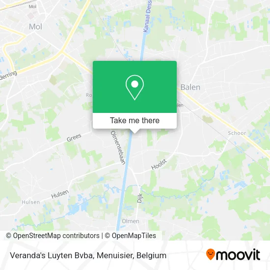 Veranda's Luyten Bvba, Menuisier map