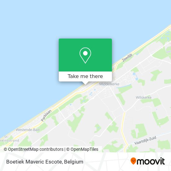 Boetiek Maveric Escote plan