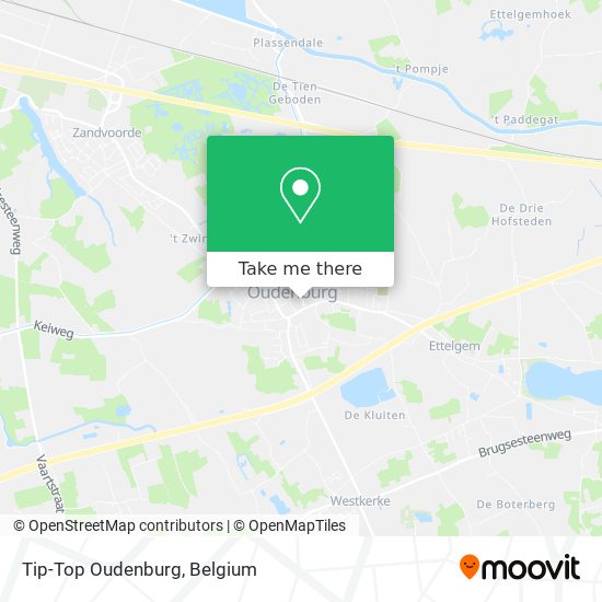 Tip-Top Oudenburg map