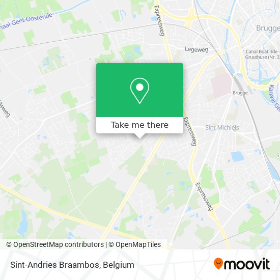 Sint-Andries Braambos map