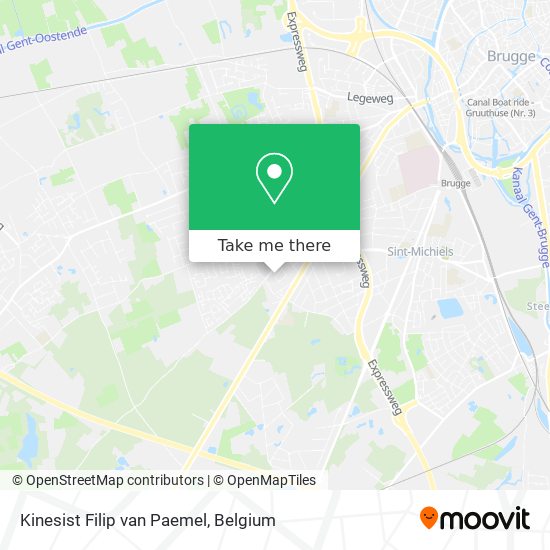 Kinesist Filip van Paemel map