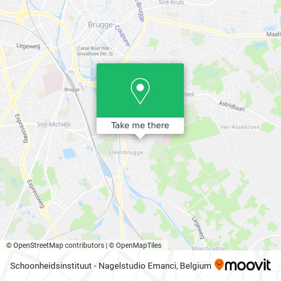 Schoonheidsinstituut - Nagelstudio Emanci map