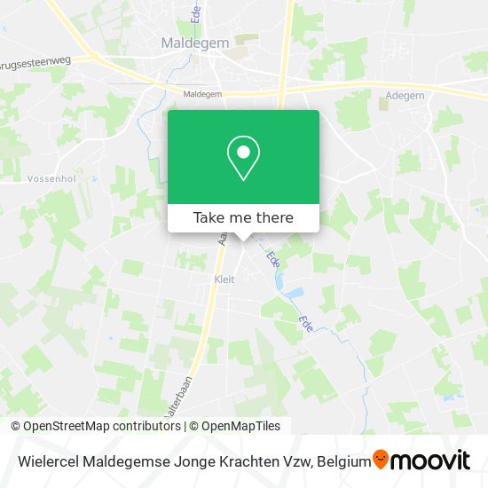 Wielercel Maldegemse Jonge Krachten Vzw map