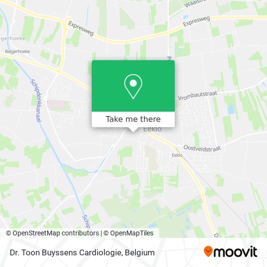 Dr. Toon Buyssens Cardiologie plan