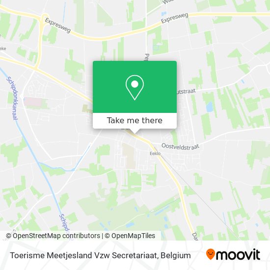 Toerisme Meetjesland Vzw Secretariaat plan