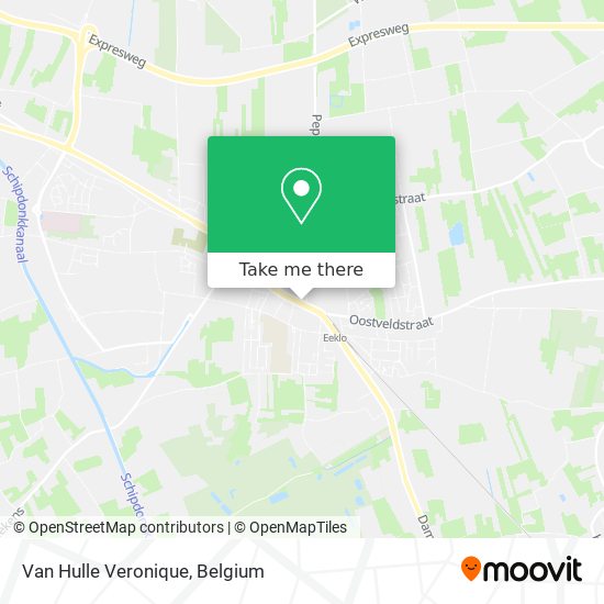 Van Hulle Veronique map