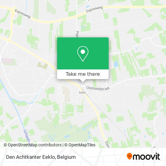 Den Achtkanter Eeklo plan